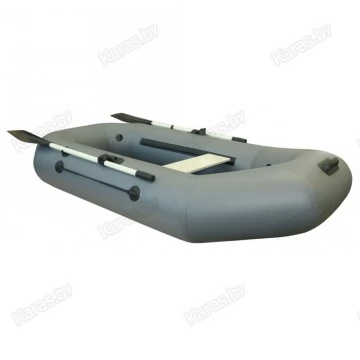 Надувная 1-местная ПВХ лодка Polar Bird Чирок PB-210 Т (серая)