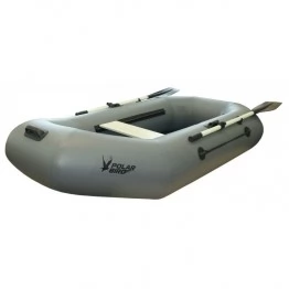 Надувная 1-местная ПВХ лодка Polar Bird Чирок PB-230 Т (серая)