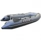 Надувная 4-местная ПВХ лодка Polar Bird Merlin PB-320M (серая)
