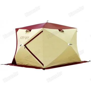 Палатка зимняя Снегирь 3Т Long Компакт трехслойная (2.6х2.0х1.9 м)