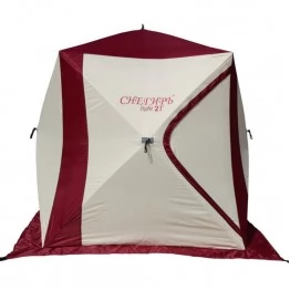 Палатка зимняя Снегирь Light 2Т трехслойная (1.7х1.7х1.8 м)
