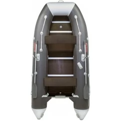 Надувная 4-местная ПВХ лодка Посейдон Викинг VN-320 (бело-серый)