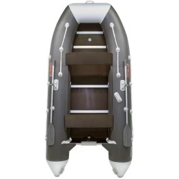 Надувная 4-местная ПВХ лодка Посейдон Викинг VN-320 (бело-серый)