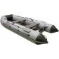 Надувная 4-местная ПВХ лодка Посейдон Викинг VN-320 (серо-черный)