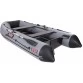 Надувная 5-местная ПВХ лодка Посейдон Викинг VN-340 (серо-черный)