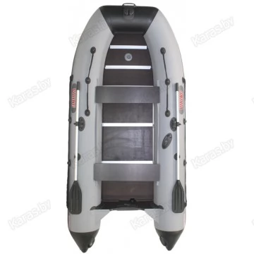 Надувная 5-местная ПВХ лодка Посейдон Викинг VN-360 PRO (серо-черный)