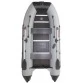 Надувная 5-местная ПВХ лодка Посейдон Викинг VN-360 PRO (серо-черный)