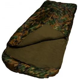 Спальный мешок-одеяло Poseidon Fish 225x95 см с подголовником (-5°С, на флисе, камуфляж)