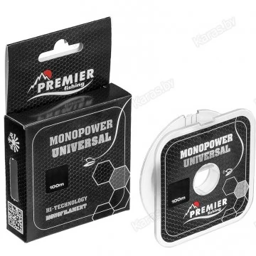 Леска монофильная Premier Fishing Monopower Universal 100 м