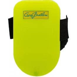 Мотыльница наколенная спортивная пластиковая 90x55x20 мм