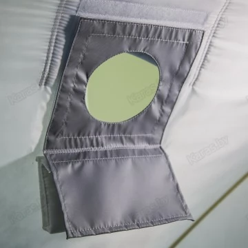 Окно-выход Pulsar под трубу огнестойкое D 100 мм