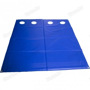 Пол ПВХ утепленный Pulsar 4T с отверстиями под лунки (250x250 см)