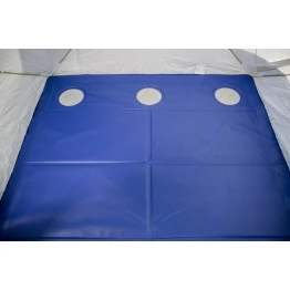 Пол ПВХ утепленный Pulsar 2T с отверстиями под лунки (190x190 см)