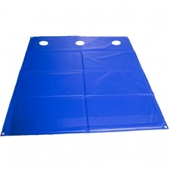 Пол ПВХ утепленный Pulsar 2T с отверстиями под лунки (190x190 см)