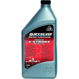 Моторное масло Quicksilver Premium 2-Stroke Engine TC-W3 (1 л)