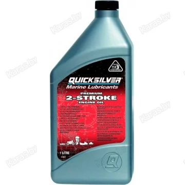 Моторное масло Quicksilver Premium 2-Stroke Engine TC-W3 (1 л)