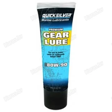 Трансмиссионное масло Quicksilver Premium Gear Lube 80W-90 (237 мл)