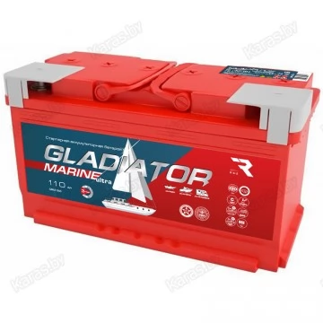 Аккумулятор лодочный тяговый Gladiator Marine 100 Ah