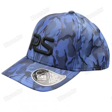 Бейсболка Atlantis RS КМФ сине-черный