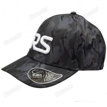 Бейсболка Atlantis RS КМФ серо-черный