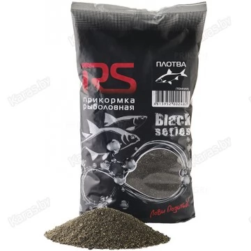 Прикормка RS Black Series Плотва крупная (темная) 1кг