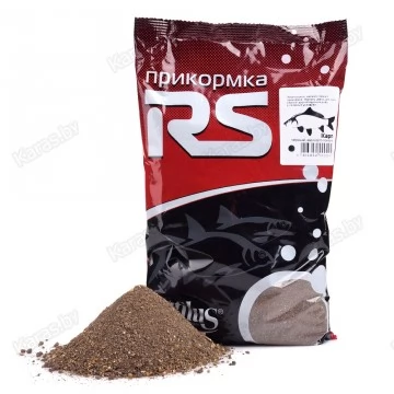 Прикормка RS Карп мелкого помола (чёрная) 1кг