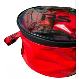 Мягкое ведро для прикормки с прозрачной крышкой RS 6 л ПВХ (Ш0-RS)