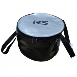 Мягкое ведро для прикормки RS 10 л (ПВХ, серо-черное)