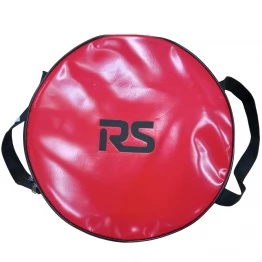 Мягкое ведро для прикормки RS 16 л (ПВХ, коричнево-красное)