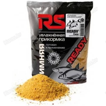 Прикормка увлажненная RS READY Лещ холодная вода (светлая) 0.75 кг