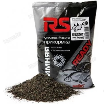 Прикормка увлажненная RS READY Лещ Черный холодная вода (тёмная) 0.75 кг