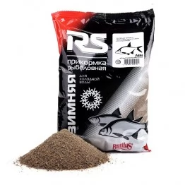 Прикормка зимняя RS Лещ Темный Холодная вода (тёмная) 0.75 кг