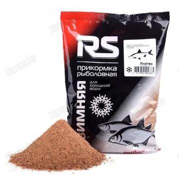 Прикормка зимняя RS Плотва Холодная вода (коричневая) 0.75 кг