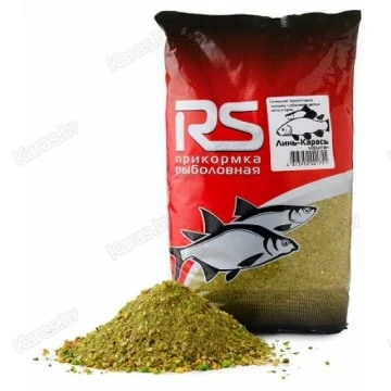 Прикормка RS Линь-Карась Марципан (зелёная) 1кг