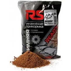 Прикормка увлажненная RS READY Лещ Брауни холодная вода (коричневая) 0.75 кг