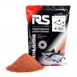 Прикормка зимняя RS Лещ Красный Холодная вода (красная) 0.75 кг