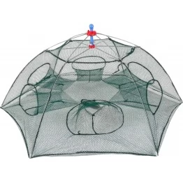 Раколовка зонтик на 6 входов (90x40 см)