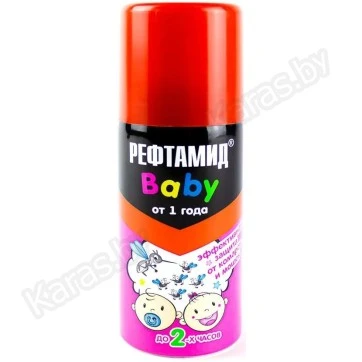 Репеллент Рефтамид Baby (100мл)