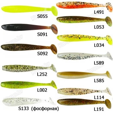 Виброхвосты Relax BASS 2.5"