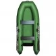 Надувная 2-местная ПВХ лодка RiverBoats RB-280 супер лайт П (зеленая)