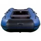 Надувная 4-местная ПВХ лодка RiverBoats RB-330 (сине-черная)