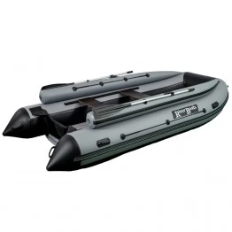 Надувная 5-местная ПВХ лодка RiverBoats RB-370 НДНД (фальшборт)