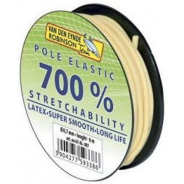 Амортизатор латексный Robinson VDE-R Team 700% 0.8 мм/6 м (фидергам)