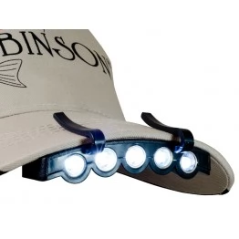 Фонарь на кепку Robinson 99-LM-008