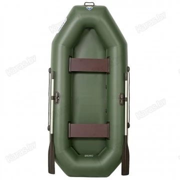 Надувная 2-х местная ПВХ лодка Румб 240
