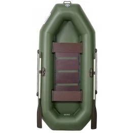 Надувная 2-х местная ПВХ лодка Румб 240 РС (реечный настил)