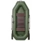 Надувная 2-х местная ПВХ лодка Румб 240 РС (реечный настил)
