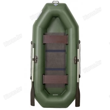 Надувная 2-ух местная ПВХ лодка Румб 280 ЖС (жесткая слань)