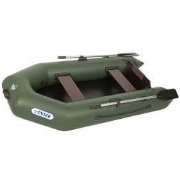 Надувная 2-ух местная ПВХ лодка Румб 260 М (жесткая слань)