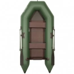 Надувная 2-ух местная ПВХ лодка Румб 260 М (жесткая слань)